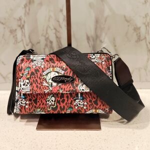 Ed Hardy Wrislet Convertible Crossbody Bag NWT